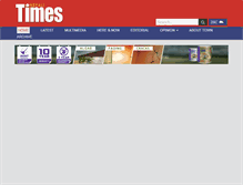 Tablet Screenshot of nepalitimes.com